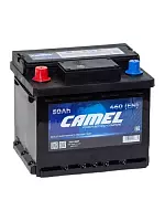 Аккумулятор CAMEL 50.1 Ач, низкий с прямой полярностью, пусковой ток 460 А, корпус LB1, размер 207-175-175